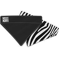 Max & Molly Dog bandana, Zebra, Size L - Dog Scarves