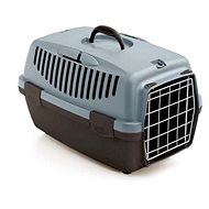 Stefanplast Gulliver 1 Steel Blue 48 × 32 × 31cm Metal Door - Dog Carriers