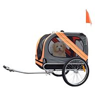 DUVO+ Dog trailer 80 × 56,5 × 63cm - Dog Bicycle Trailer