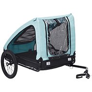 Shumee Pet Bike Trolley Blue-Black - Dog Bicycle Trailer