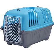 AngelMate Crate 47 × 31 × 32cm Blue - Dog Carriers