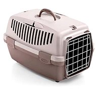 Stefanplast Gulliver 1 brown 48 × 32 × 31cm metal door - Dog Carriers