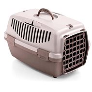 Stefanplast Gulliver 1 brown 48 × 32 × 31cm plastic door - Dog Carriers