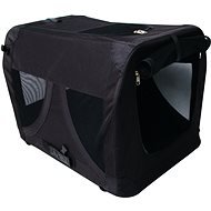 M-Pets Comfort foldable textile crate with metal construction L - Dog Carriers