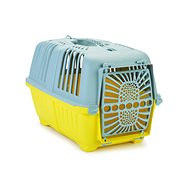 Beeztees Cat carrier Pratiko yellow, light grey 48 × 31 × 33 cm - Cat Carriers