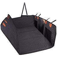 Hapet Quilted black dog car seat cover for rear seats - Car Seat Cover For Dogs