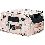 Fikago Travel carrier for dogs and cats Truffle Arctic Flowers - Carrier Bag for Pets