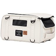 Fikago Travel carrier for dogs and cats Truffle Creamy Cloud - Carrier Bag for Pets