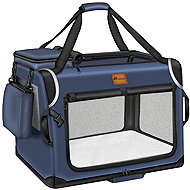 Tresko Crate for dogs and cats 70 × 52 × 52 cm, blue - Dog Carriers