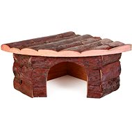 Trixie Jesper Wooden House Corner for Guinea Pig 32 × 13 × 21cm - House for Rodents