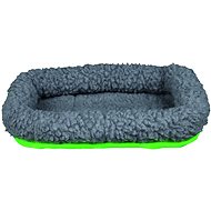 Trixie Woolen Guinea Pig Bed 30 × 22cm Grey/Green - Pet Bed