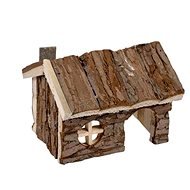 DUVO+ Wooden house 15 × 11 × 12cm - House for Rodents