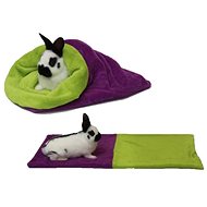 Marysa 3-in-1 for Rodents Purple/Light Green - Snuggle Sack