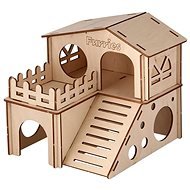 Furries Hamster House Residence Wooden - House for Rodents