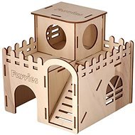 Furries Hamster House Tower Wooden - House for Rodents