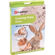Flamingo Ceramic cooling pad for rodents M 20 × 15 × 0,7 cm - Rodent Cooling Pad