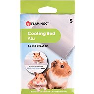 Flamingo Aluminium Cooling Pad for Rodents S 12 × 8 × 0.2cm - Rodent Cooling Pad
