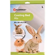 Flamingo Aluminium Cooling Pad for Rodents L 30 × 20 × 0.2cm - Rodent Cooling Pad