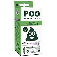 M-Pets POO Dog Faeces Bags, Lavender Small 60 pcs - Dog Poop Bags