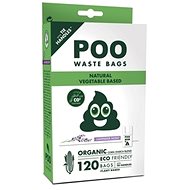 M-Pets POO Dog Faeces Bags, Lavender, Large 120 pcs - Dog Poop Bags