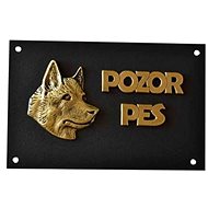 Cobbys Pet Attention Dog 3D German Shepherd 17 × 11cm - Sign
