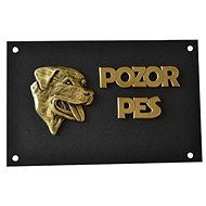 Cobbys Pet Attention Dog 3D Rottweiler 17 × 11cm - Sign