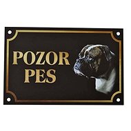Cobbys Pet Attention Dog Boxer 17 × 11cm - Sign
