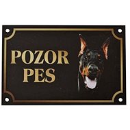 Cobbys Pet Attention Dog Doberman 17 × 11cm - Sign
