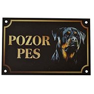 Cobbys Pet Attention Dog Rottweiler 17 × 11cm - Sign