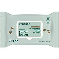 Attitude Super leaves Pets Natural moist cleaning wipes 72 pcs - Wet Wipes