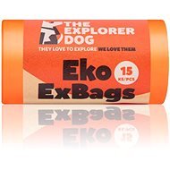 Explorer Dog 15 vreciek v 1 kotúči - Vrecká na psie exkrementy