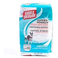 Simple Solution Diapers for dogs M 12 pcs - Dog Nappies