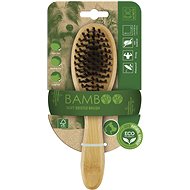 M-Pets BAMBOO Brush with soft bristles - Dog Brush