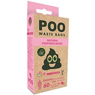 M-Pets POO Dog excrement bags with rose scent small 60 pcs - Dog Poop Bags