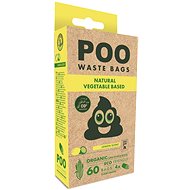 M-Pets POO Dog excrement bags lemon small 60 pcs - Dog Poop Bags