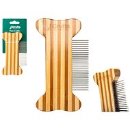 Crufts Bone-shaped bamboo comb - Dog Comb