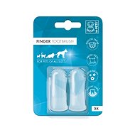 M-Pets Toothbrush finger silicone 2 pcs - Dog Toothbrush