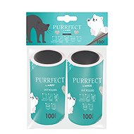 M-Pets PURRFECT replacement rollers 2 x 100 scraps - Lint Roller
