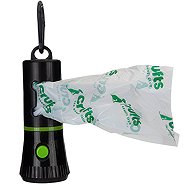 Crufts LED flashlight with bag holder - Dog Poop Bag Dispenser