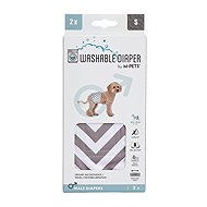 M-Pets Washable Nappies for Male Dogs, Size S, 2-pack - Dog Nappies