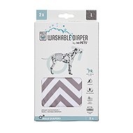M-Pets Washable Nappies for Male Dogs, Size L, 2-pack - Dog Nappies
