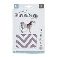 M-Pets Washable Nappies for Male Dogs, XL, 2-pack - Dog Nappies