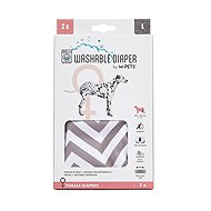 M-Pets Washable Nappies for Female Dogs, Size L, 2-pack - Dog Nappies