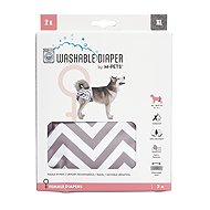 M-Pets Washable Nappies for Female Dogs XL, 2-pack - Dog Nappies