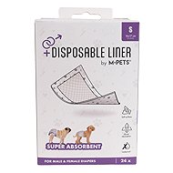M-Pets Disposable Pads, Size S, 24-pack - Dog Period Pants Pad