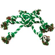 DOG FANTASY Octopus, Green-White 7/45cm - Dog Toy