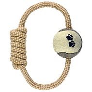 IMAC Jute Puller with Tennis Ball 20cm - Dog Toy