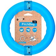 PitchDog Training Ring for Dogs Blue 20cm - Dog Toy