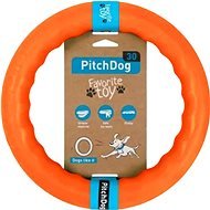 PitchDog Training Ring for Dogs Orange 20cm - Dog Toy