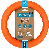 PitchDog Training Ring for Dogs Orange 28cm - Dog Toy